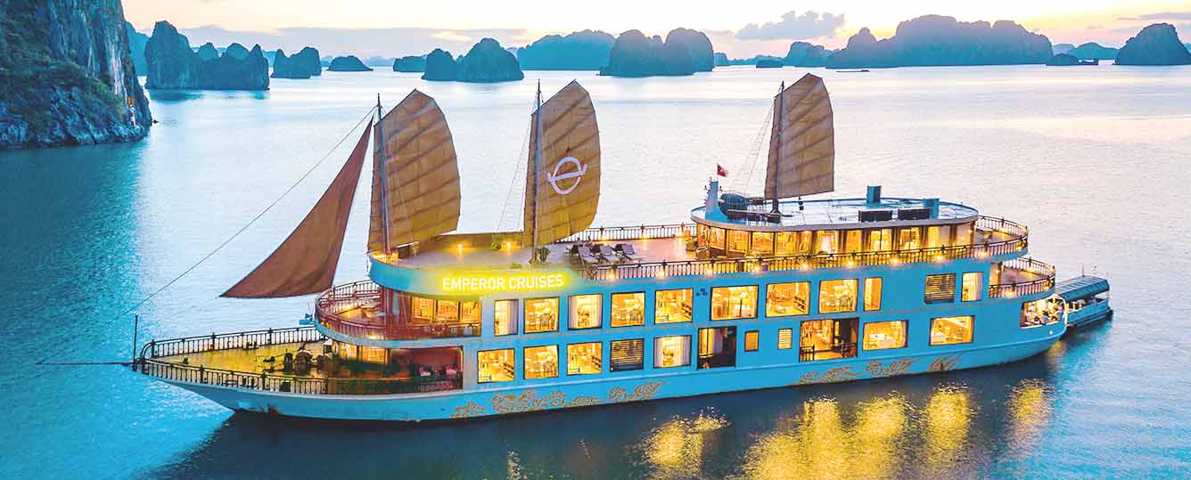 Emperor Cruises - 2 Days 1 Night - Halong Bay