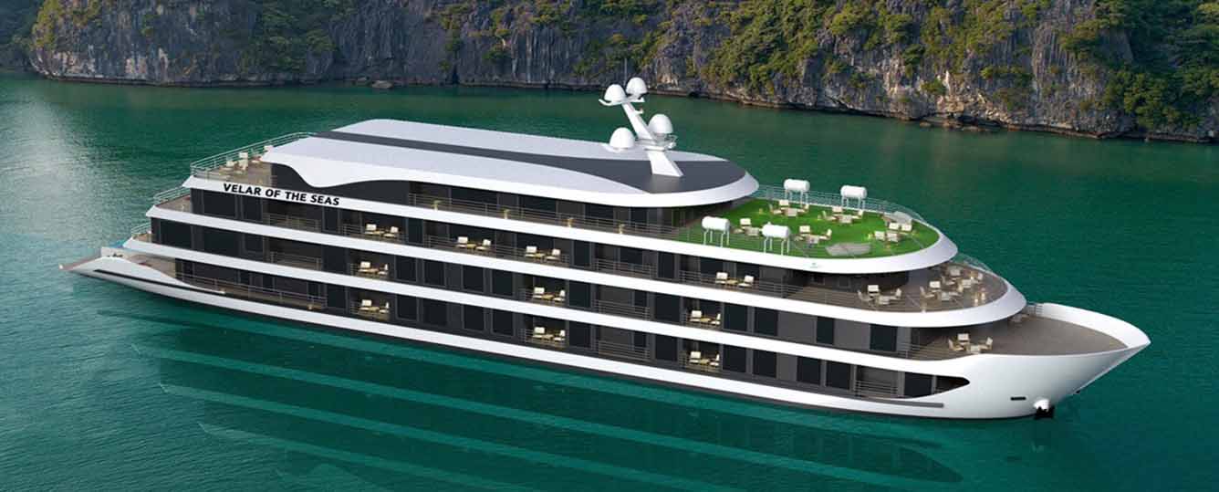 Velar Of The Seas Cruise - 3 Days 2 Nights - Halong Bay & Lan Ha Bay